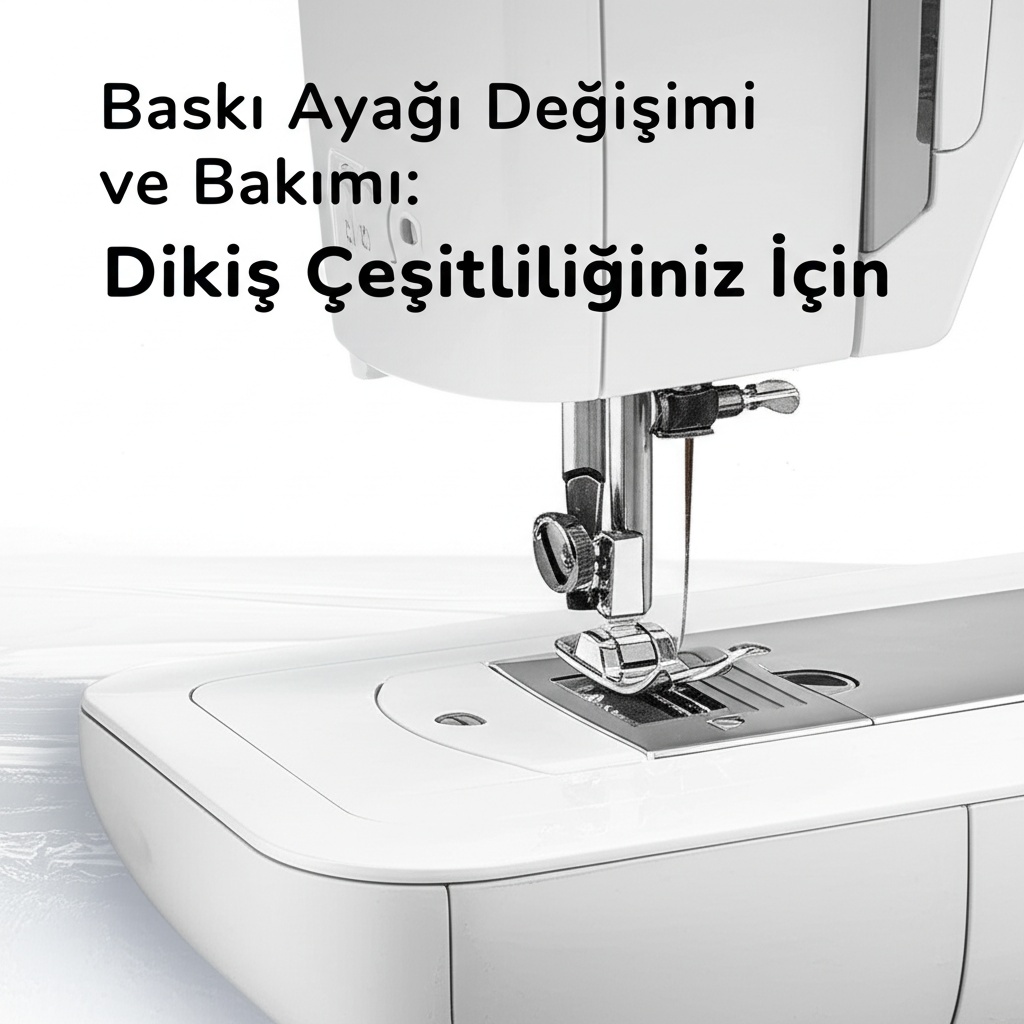Baskı Ayağı Değişimi ve Bakımı: Dikiş Çeşitliliğiniz İçin.