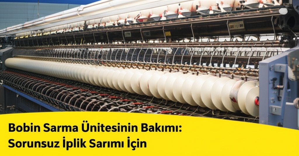 Bobin Sarma Ünitesinin Bakımı: Sorunsuz İplik Sarımı İçin.