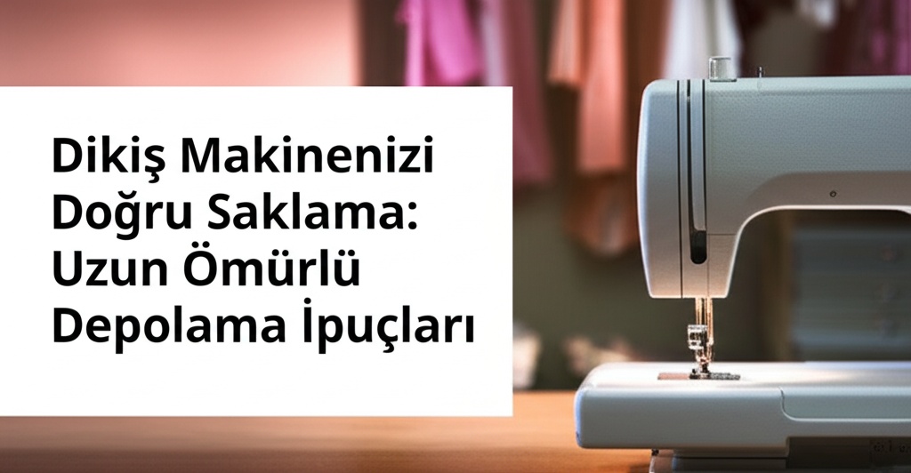 Dikiş Makinenizi Doğru Saklama: Uzun Ömürlü Depolama İpuçları.