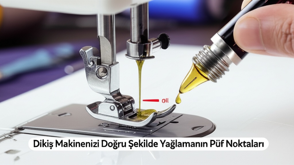 Dikiş Makinenizi Doğru Şekilde Yağlamanın Püf Noktaları.