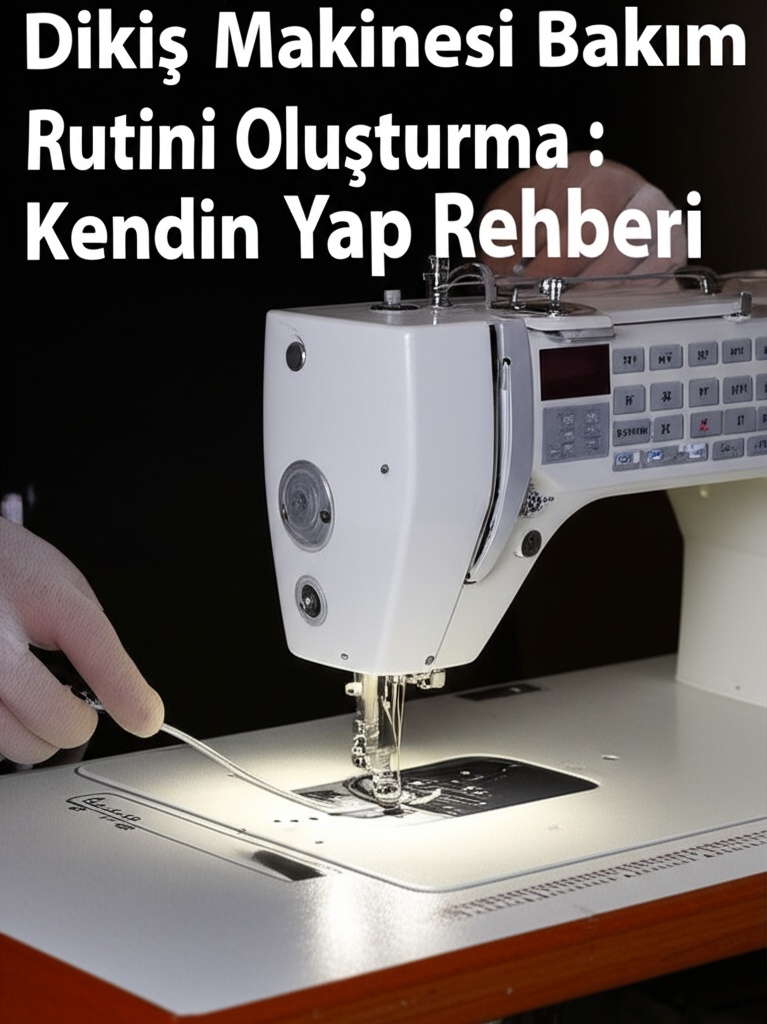 Dikiş Makinesi Bakım Rutini Oluşturma: Kendin Yap Rehberi.