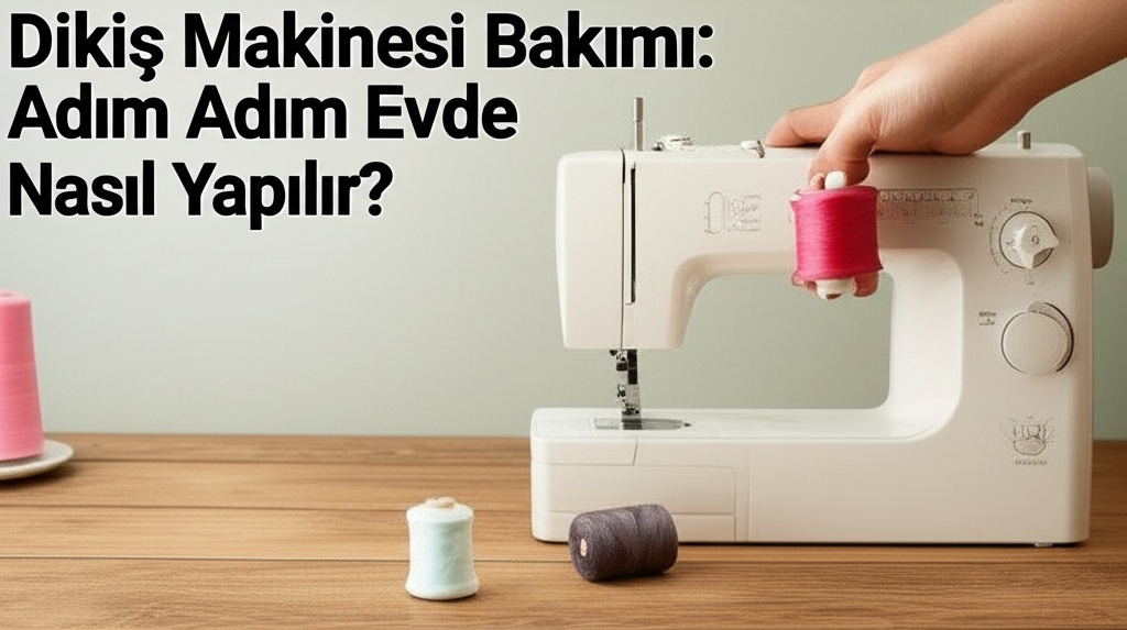 Dikiş Makinesi Bakımı: Adım Adım Evde Nasıl Yapılır?