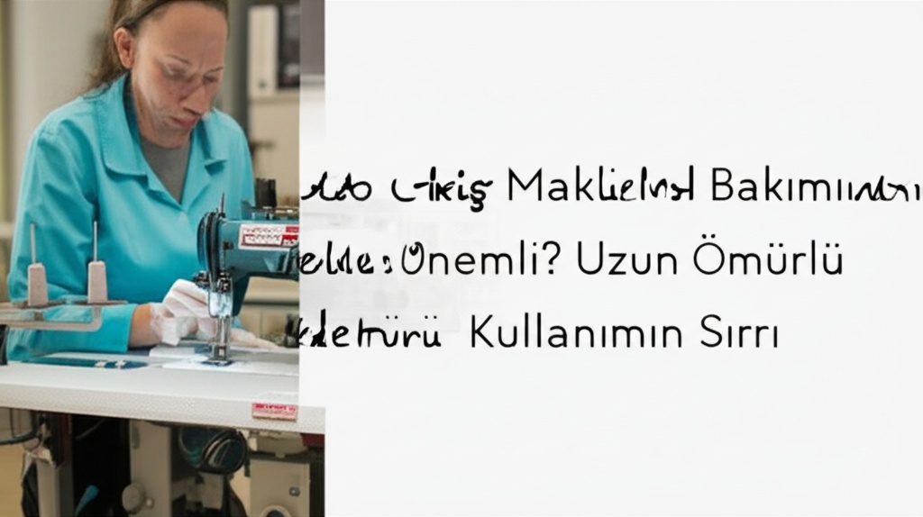 Dikiş Makinesi Bakımı Neden Önemli? Uzun Ömürlü Kullanımın Sırrı.