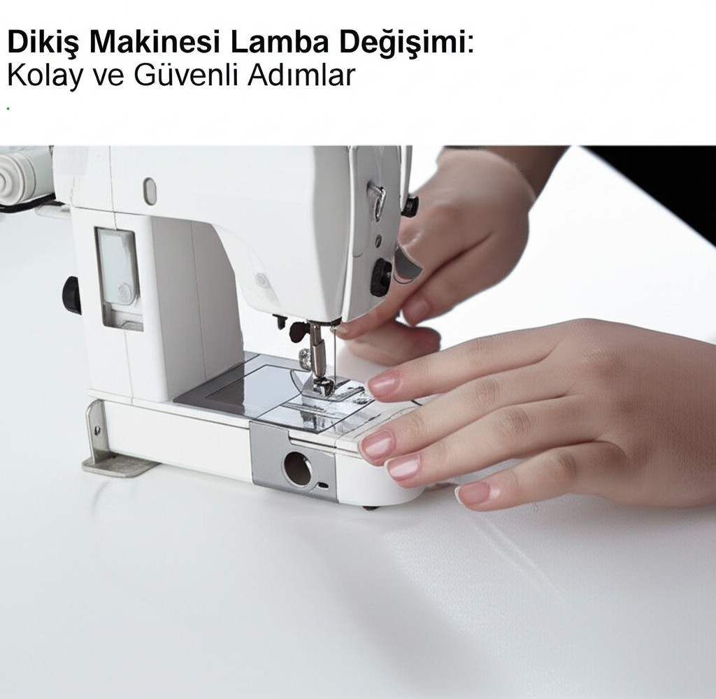 Dikiş Makinesi Lamba Değişimi: Kolay ve Güvenli Adımlar.