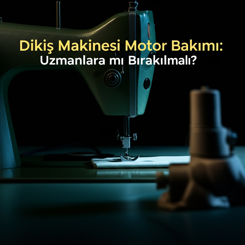 Dikiş Makinesi Motor Bakımı: Uzmanlara mı Bırakılmalı?