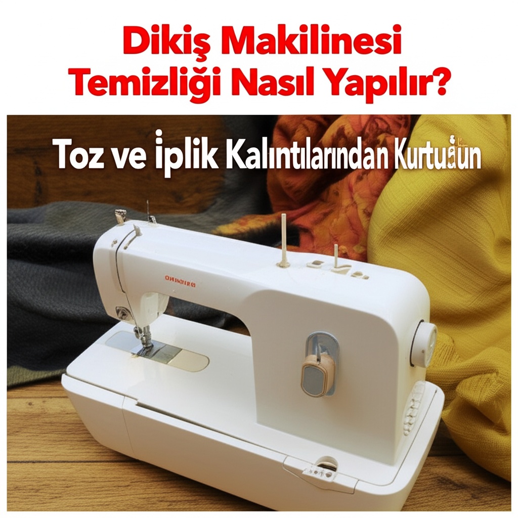 Dikiş Makinesi Temizliği Nasıl Yapılır? Toz ve İplik Kalıntılarından Kurtulun.