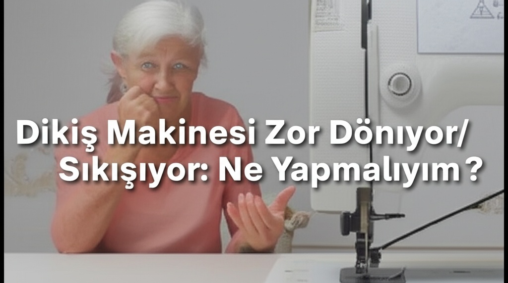 Dikiş Makinesi Zor Dönüyor/Sıkışıyor: Ne Yapmalıyım?