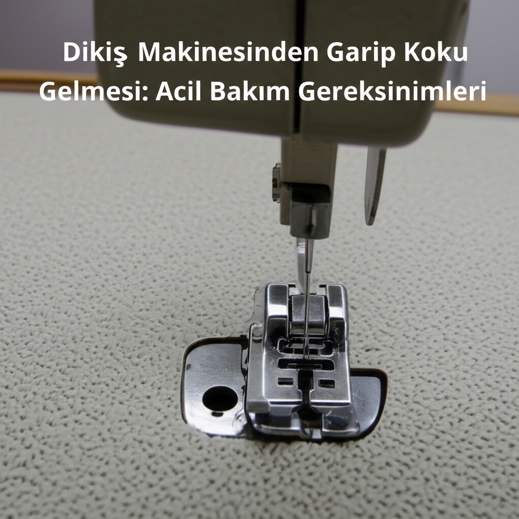 Dikiş Makinesinden Garip Koku Gelmesi: Acil Bakım Gereksinimleri.