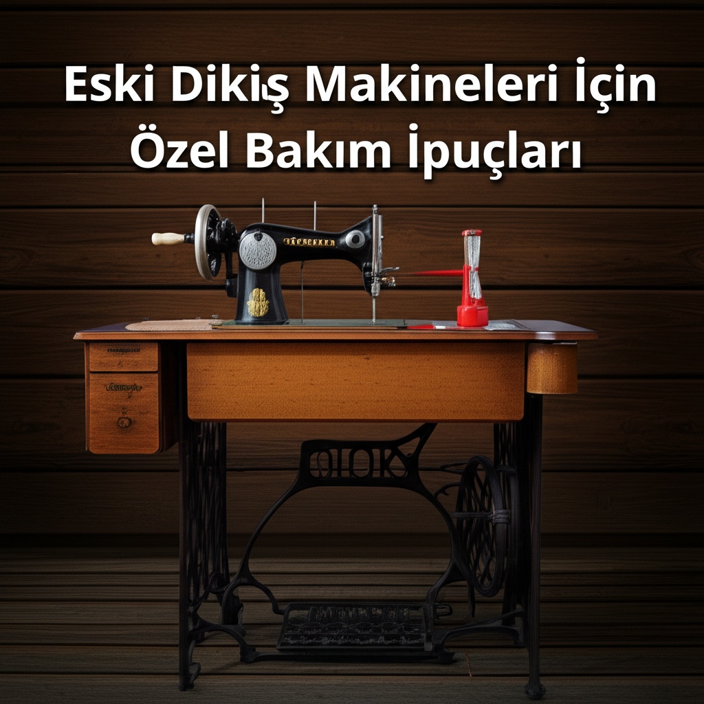 Eski Dikiş Makineleri İçin Özel Bakım İpuçları.