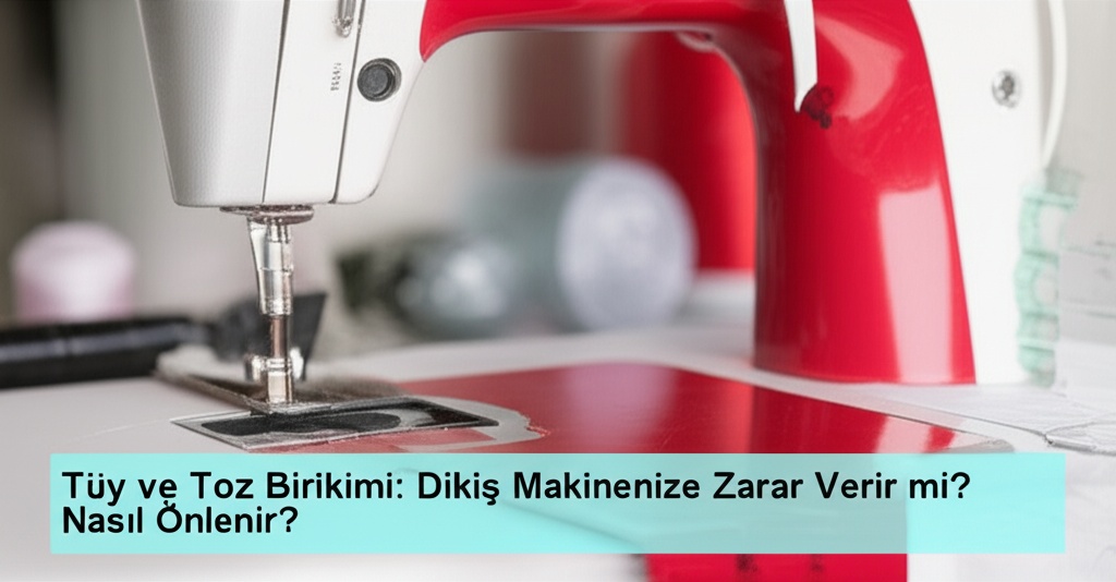 Tüy ve Toz Birikimi: Dikiş Makinenize Zarar Verir mi? Nasıl Önlenir?