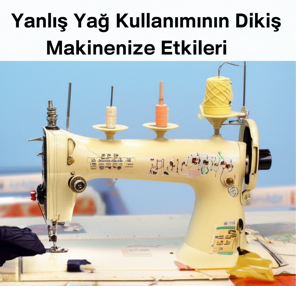 Yanlış Yağ Kullanımının Dikiş Makinenize Etkileri.